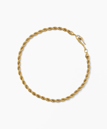 SV925/YGメッキ ブレスレット