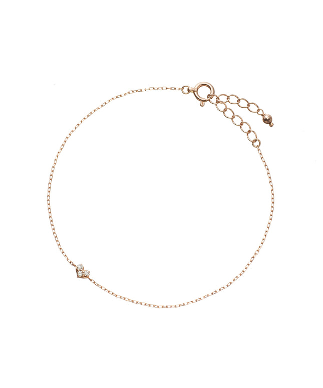 K10PG ダイヤモンド ブレスレット