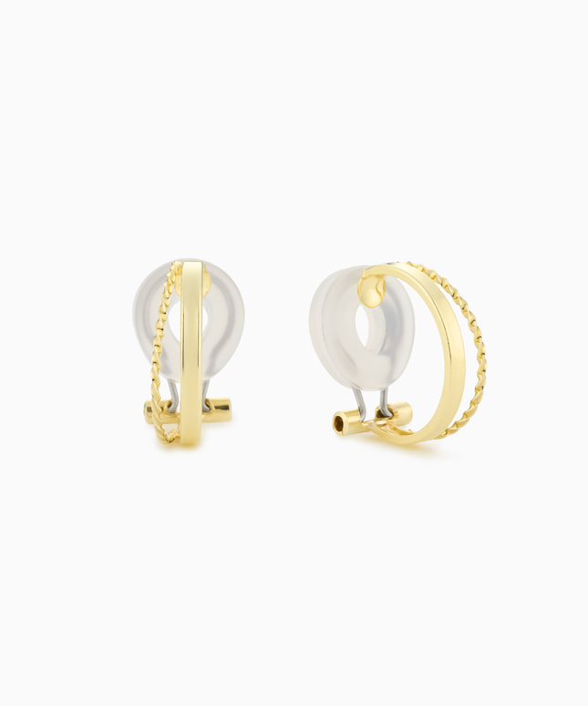 K10YG イヤリング/イヤーカフ