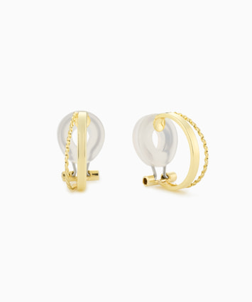 K10YG イヤリング/イヤーカフ