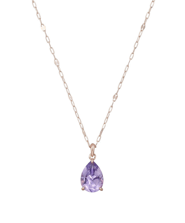 K10PG アメシスト ネックレス