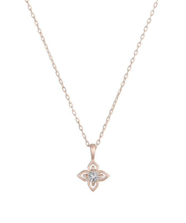 K10PG ホワイトトパーズ ネックレス