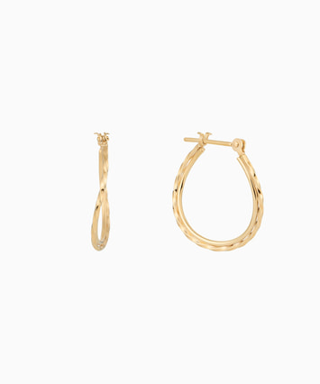 ホワイトトパーズ ピアス 18K フェスタリアビジュ K10YG/K18YG ホワイトトパーズ ピアス|festaria Online Shop