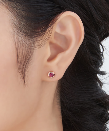 K18☆ルビーファッションピアス☆USED品☆☆ 楽天市場】ルビー ピアス 18k K18YG 18金 イエロー ゴールド