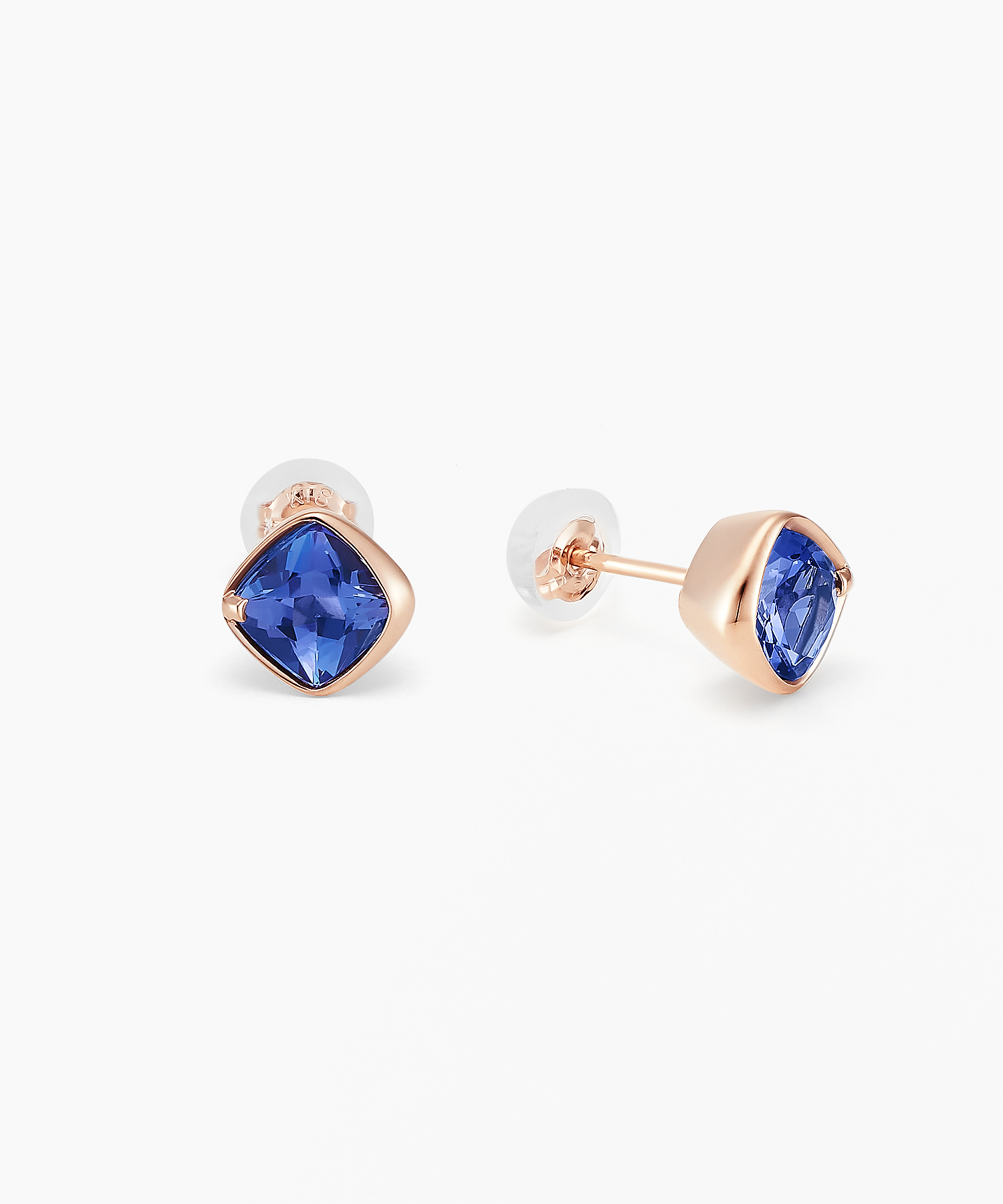 K18PG タンザナイト ピアス