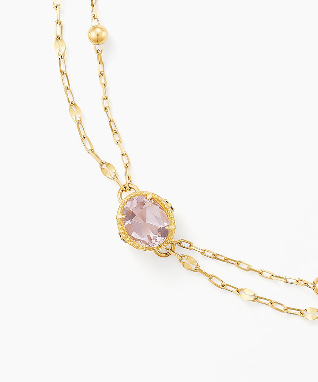 【2026 Happy Bag】K18YG ダイヤモンド ネックレス・ブレスレット セット＜ “Wish upon a star®” カード＞