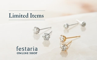 〈ONLINE SHOP限定〉ダイヤモンドピアス