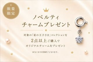 【先着25名さま限定】 オリジナルチャームプレゼント